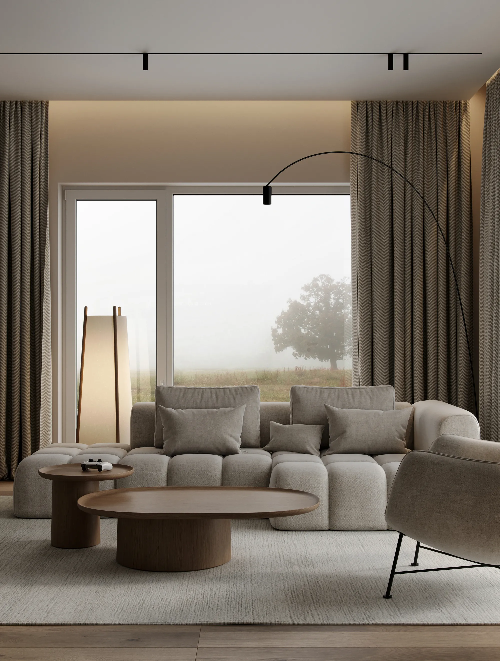 Dunes home interior by Ishoro in Kaunas, Lithuania