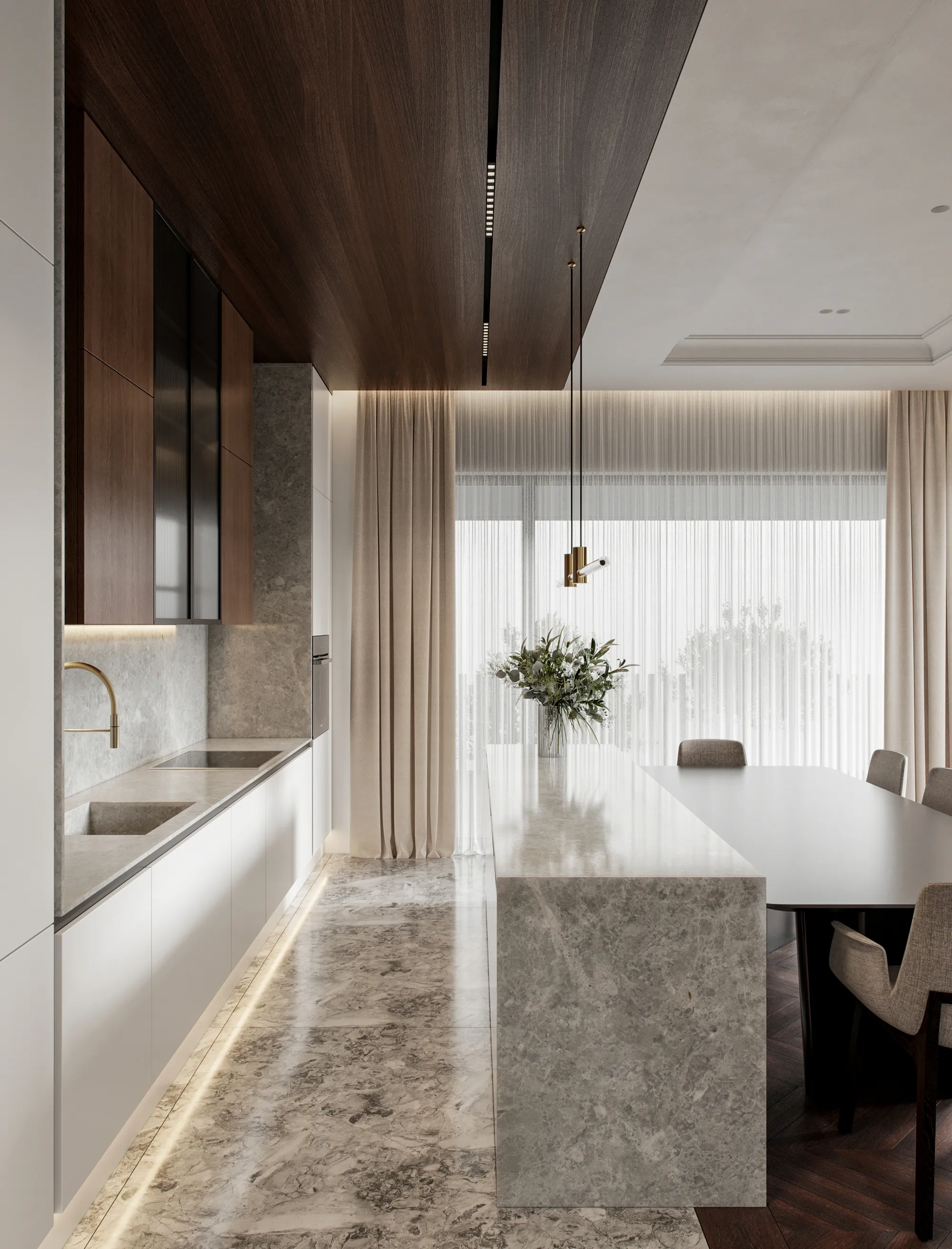 Noa house interior by Ishoro in Kaunas, Lithuania